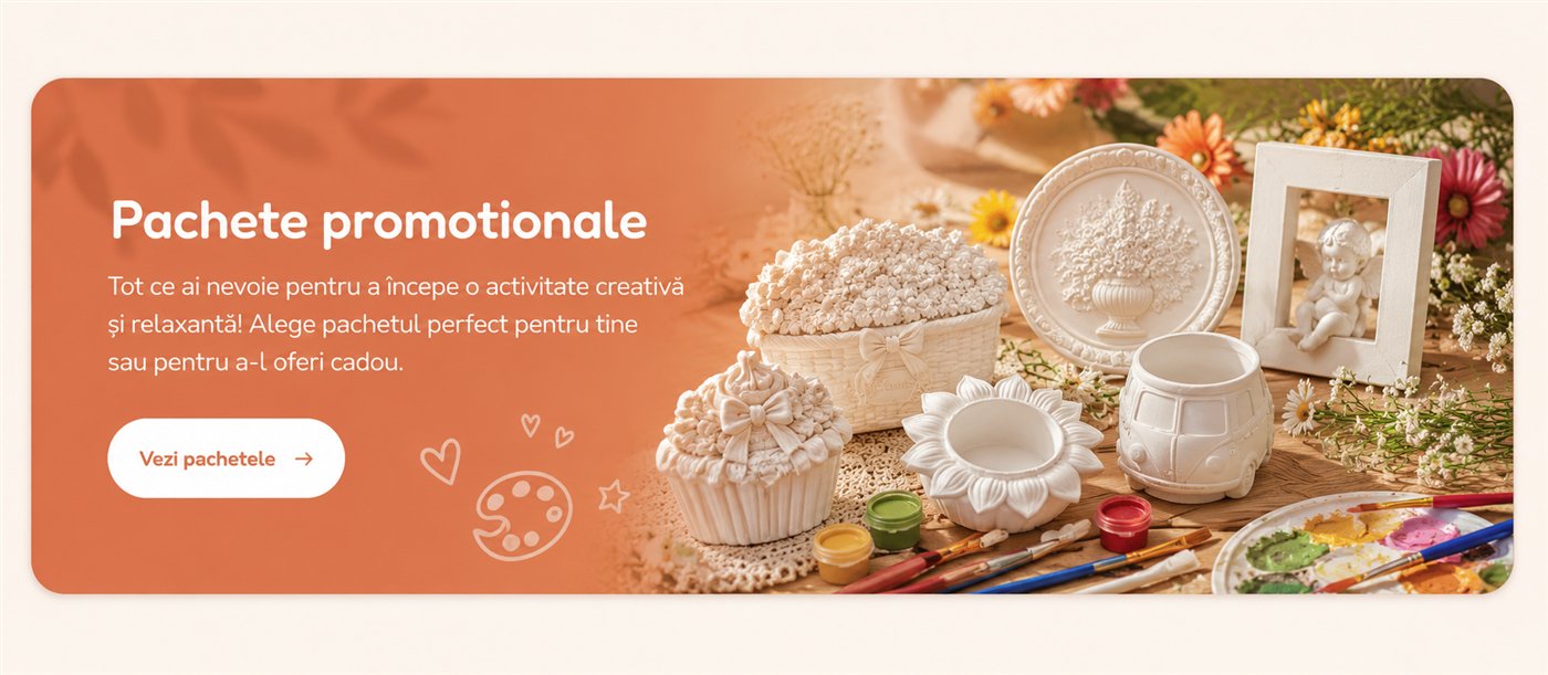 Pachete promotionale - figurine din ipsos