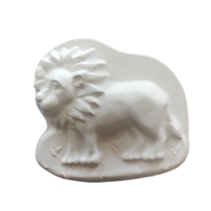 Figurina din ipsos pentru pictat, Leu nr. 1 7.5/8cm