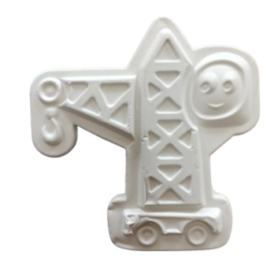 Figurina din ipsos pentru pictat, Macara zambitoare 9.5/9.5cm