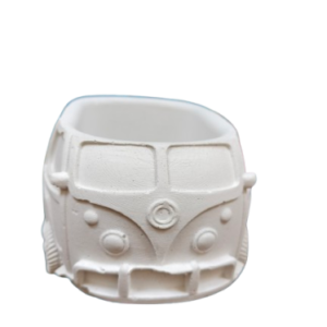 Mini vaza Masinuta, 9.5/7.5 cm, gr. 5 cm