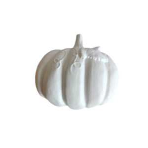 Figurine din ipsos pentru pictat, Dovleac mic, 7/6 cm
