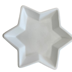 Figurina din ipsos Farfurie Stea 14,5 cm
