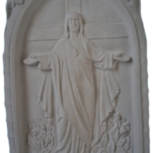 Figurine din ipsos pentru pictat, Tablou Icoana cu Iisus 17/11cm