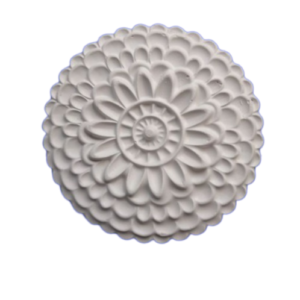 Figurine din ipsos pentru pictat, Mandala mare nr. 1 9.5 cm
