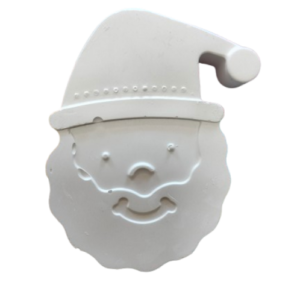 Figurine din ipsos Mos Craciun 10/8 cm