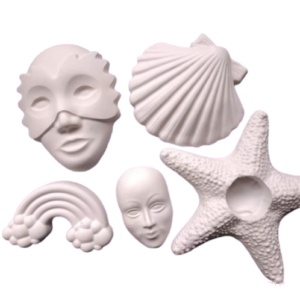 Set figurine din ipsos Carnaval