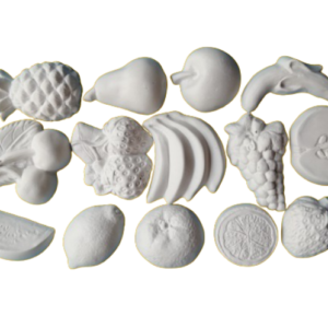 Set figurine din ipsos 14 fructe