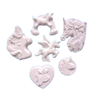 Set figurine ipsos 6 buc unicorni