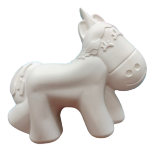 Figurine ipsos animale Unicorn 18 cm