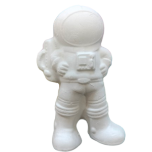 Figurina din ipsos pentru pictat, Cosmonaut 11/6cm