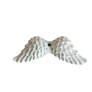 Figurine din ipsos pentru pictat, Aripi inger, 10/3.5 cm