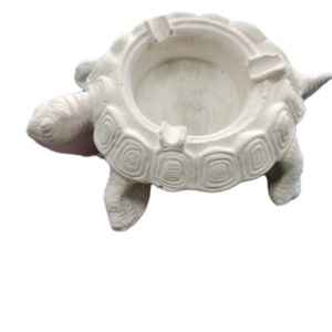 Figurine din ipsos pentru pictat, Scrumiera broasca testoasa 15/12 cm