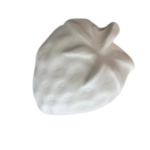 Figurine din ipsos pentru pictat, Capsuna medie 7/5 cm