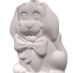 Figurine din ipsos pentru pictat, Catel mare 17/12 cm