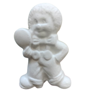 Figurine din ipsos pentru pictat, Clovn mic nr. 1 5/3.5cm