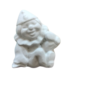 Figurine din ipsos pentru pictat, Clovn mic nr. 2 4.5/4cm
