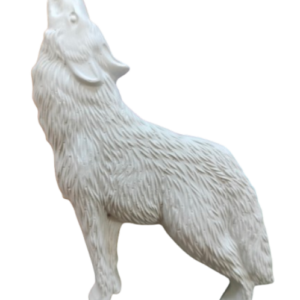 Figurine din ipsos pentru pictat, Lup 9.5/8cm