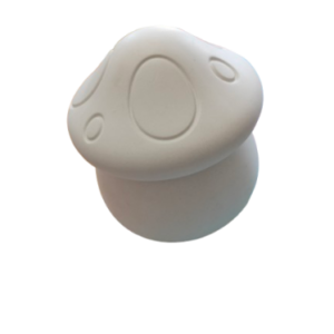 Figurine din ipsos pentru pictat, Mini vaza ciuperca nr. 2 9/8cm