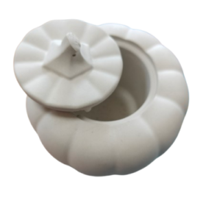 Figurine din ipsos pentru pictat, Mini vaza dovleac 10/8cm