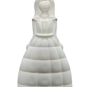 Figurine din ipsos pentru pictat, Printesa placa mare, 30cm