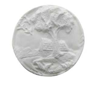Tablou peisaj casuta, 11 cm