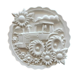 Tablou tractor, 15 cm