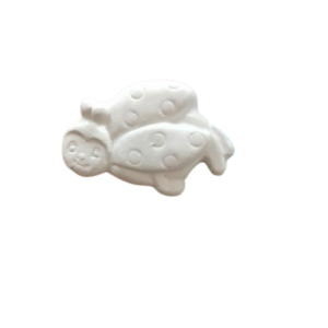 Figurina din ipsos pentru pictat, Buburuza nr. 12 6/4cm