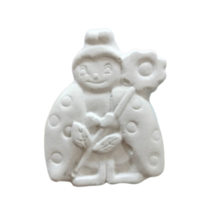 Figurina din ipsos pentru pictat, Buburuza nr. 13 5.5/7cm