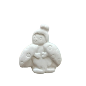 Figurina din ipsos pentru pictat, Buburuza nr. 9 5/6cm