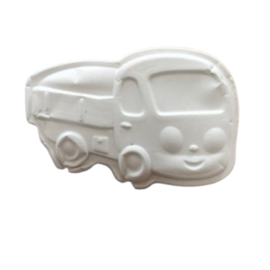 Figurina din ipsos pentru pictat, Camion zambitor 9/6cm