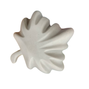 Figurina din ipsos pentru pictat, Frunza medie nr. 6 9.5/8.5cm