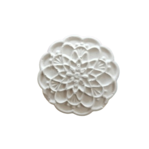 Figurina din ipsos pentru pictat, Mandala medie nr. 1 5cm