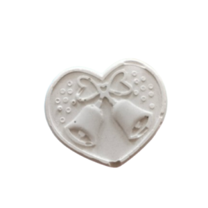 Figurina din ipsos pentru pictat, Mini inima 3.5/3.5cm