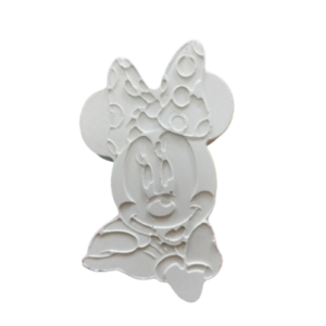 Figurina din ipsos pentru pictat, Minnie mica nr. 1 7.5/4cm