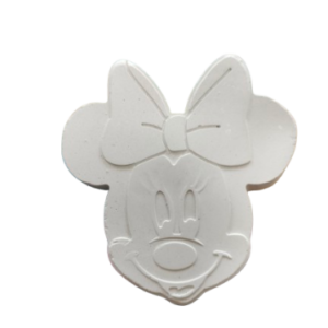 Figurina din ipsos pentru pictat, Minnie mica nr. 2 6.5/6cm