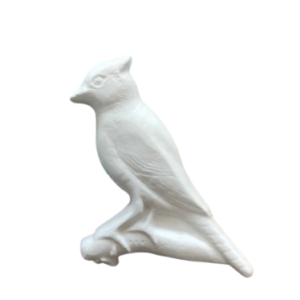 Figurina din ipsos pentru pictat, Pasare nr. 1 8/11.5cm