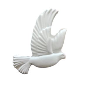 Figurina din ipsos pentru pictat, Pasare nr. 3 10/9cm
