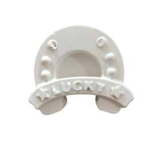 Figurina din ipsos pentru pictat, Potcoava lucky 7/6cm