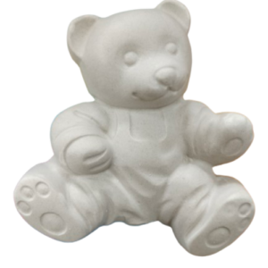 Figurina din ipsos pentru pictat, Urs mare 10.5/12cm