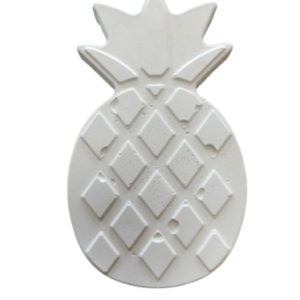 Figurine din ipsos pentru pictat, Ananas mediu 2d 11/6.5cm