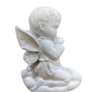 Figurine din ipsos pentru pictat, Baietel rugaciune 6.5/5cm