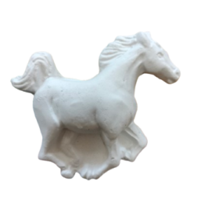 Figurine din ipsos pentru pictat, Cal 2d nr. 3 9/7cm