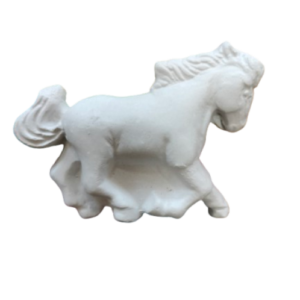 Figurine din ipsos pentru pictat, Cal 2d nr. 4 9/7cm