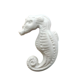 Figurine din ipsos pentru pictat, Cal de mare nr. 1 10/7cm