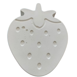 Figurine din ipsos pentru pictat, Capsuna medie 2d 11/8.5cm
