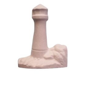 Figurine din ipsos pentru pictat, Far mic 7/6cm