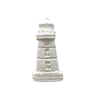 Figurine din ipsos pentru pictat, Far nr. 1 6/3cm
