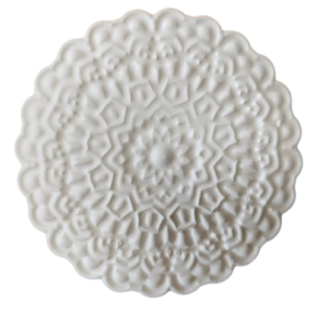 Figurine din ipsos pentru pictat, Mandala mare nr. 3 9.5 cm
