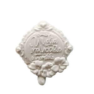 Figurine din ipsos pentru pictat, Mini tablou spaniola 6/5.5cm