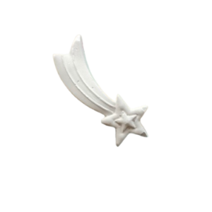 Figurine din ipsos pentru pictat, Stea cazatoare mica 5.5/3cm